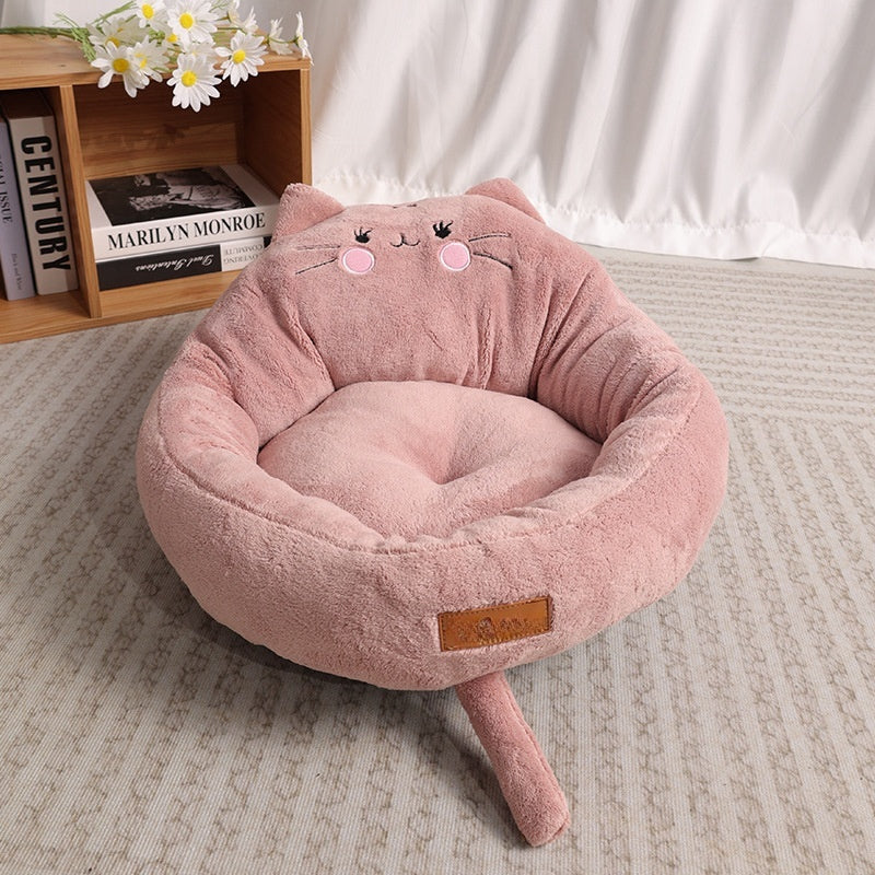 Big And Small Trending Cartoon Pet Bed Dog Bed Cat Nest