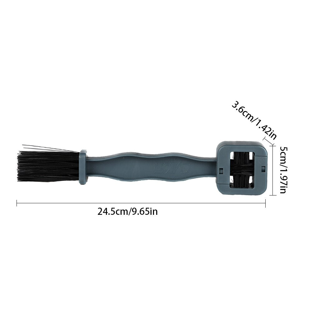 MTB Bicycle Chain Cleaning Brush Plastic Chain Gear Grunge Wheel Brush Portable Bike Motorcycle Cleaning Tool Rim Care Tire