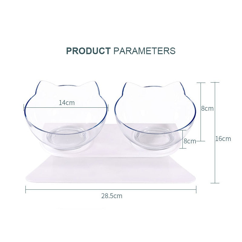 Pet Drinking Dish Feeder