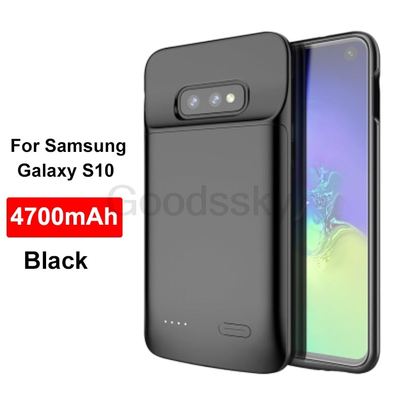 Charger Case For Samsung Galaxy Note 20 Ultra 8 9 10 S8 S9 S10 S20 S21 Plus S10e battery charger case charging Shockproof Case