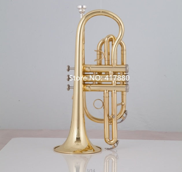 Professional Bach Golden Bb Cornet trumpet brass