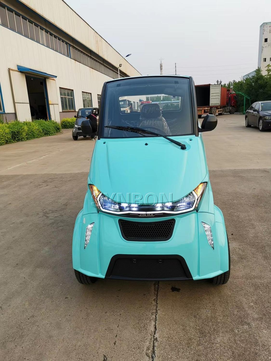 New Electric Vehicle For Adults 4 Seater Two Doors with Painted Color Four Wheels Lithium Battery (H)