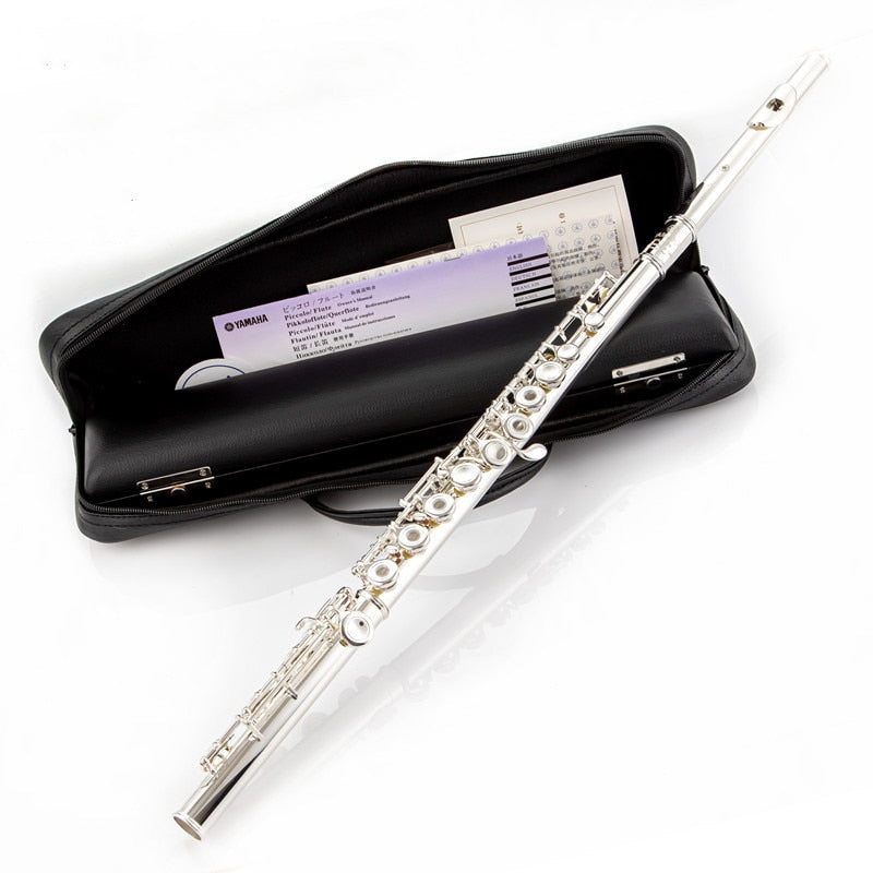 Top Japan Flute 271 382 Professional Cupronickel C Key 16 Hole Flute Silver Plated Musical Instruments With Case and Accessories