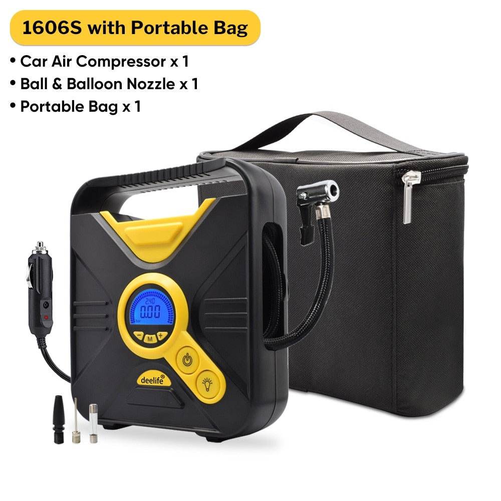 Deelife Car Air Compressor Portable 12V
