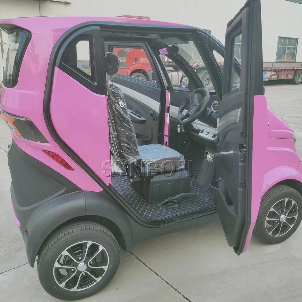 New Electric Vehicle For Adults 4 Seater Two Doors with Painted Color Four Wheels Lithium Battery (H)