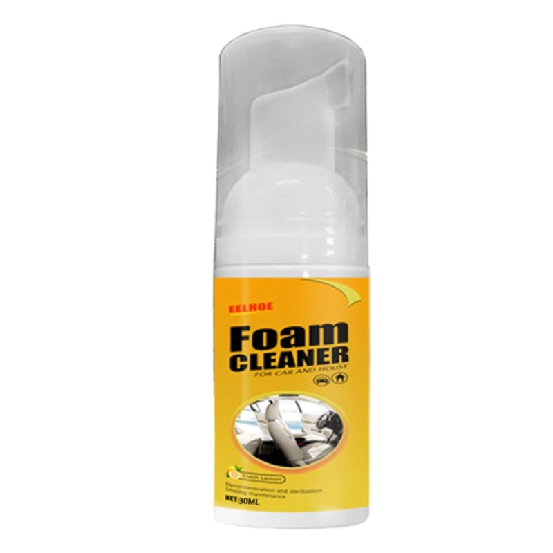 Powerful Foam Cleaner Tool Fast Acting Removers Household Must-have for Leather Seat Console Home Window Furniture