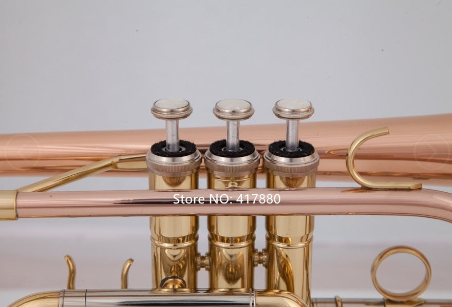 Professional Bach Golden Bb Cornet trumpet brass