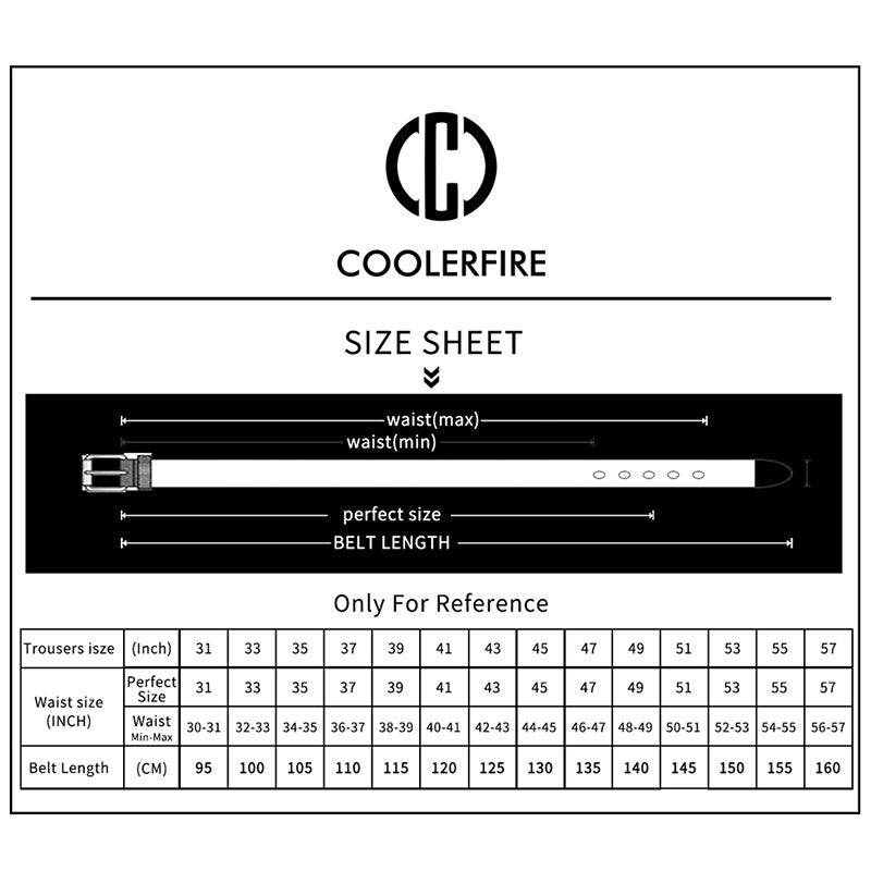 Men's Reversible Casual High Quality Belt