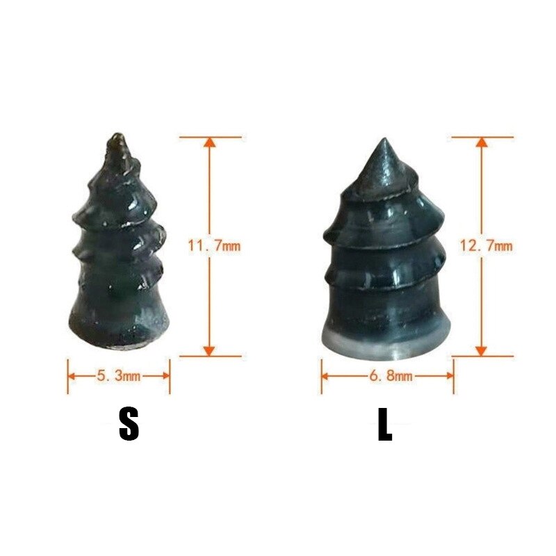 Auto Motorcycle Vacuum Tire Repair Nail Fast Repair Tool Self-service Tire Repair Nail 10/20PCS SAL99