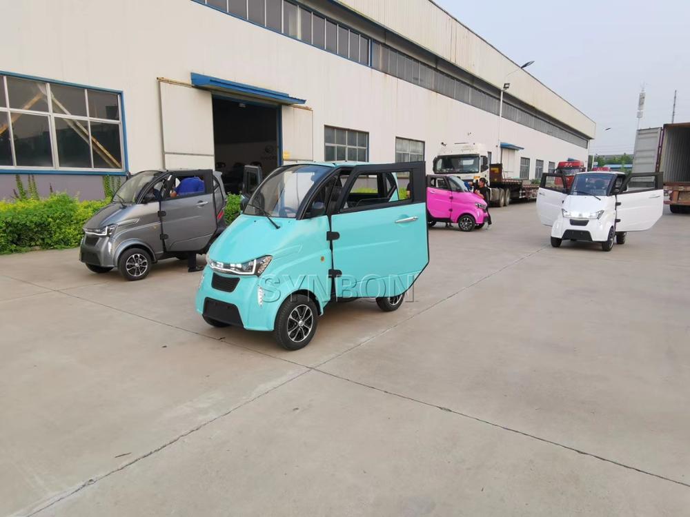 New Electric Vehicle For Adults 4 Seater Two Doors with Painted Color Four Wheels Lithium Battery (H)