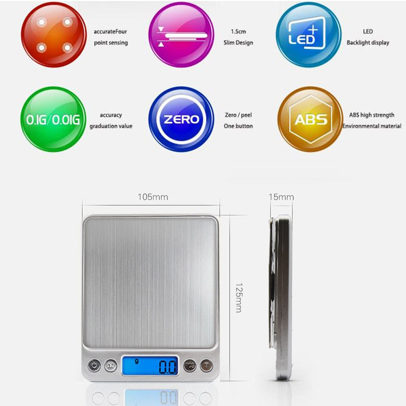 Mini Electronic Digital Scales