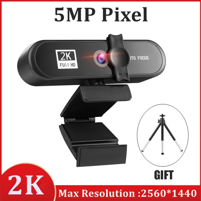 New Ultra HD 4K Webcam With Microphone