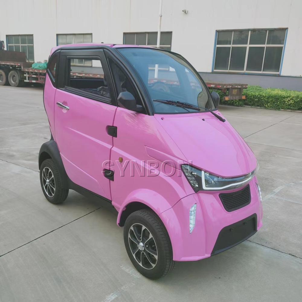 New Electric Vehicle For Adults 4 Seater Two Doors with Painted Color Four Wheels Lithium Battery (H)