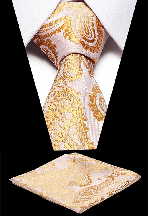 Fashion Men's 100% Silk Tie