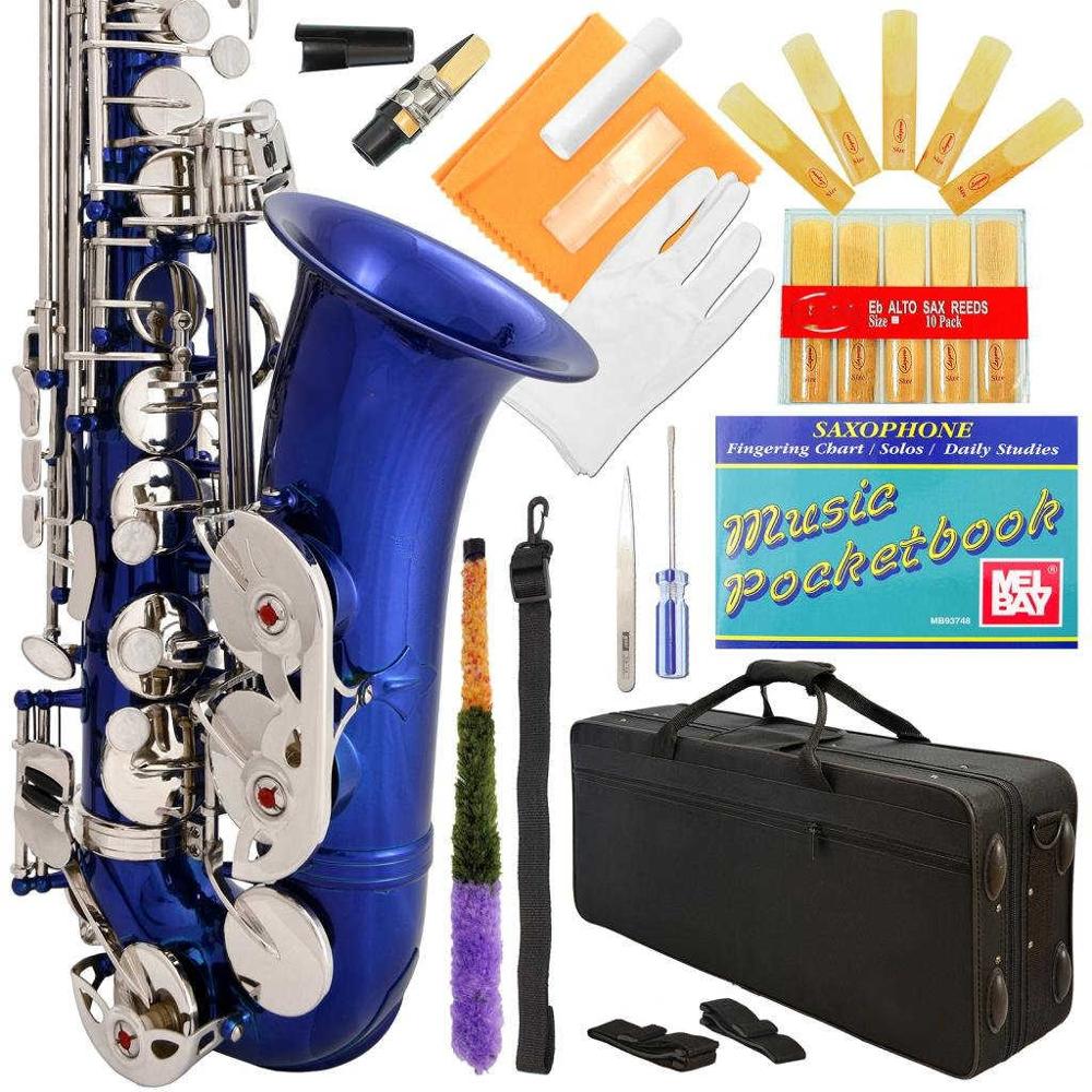 Professional Black-Gold Keys Eb E Flat Alto Saxophone