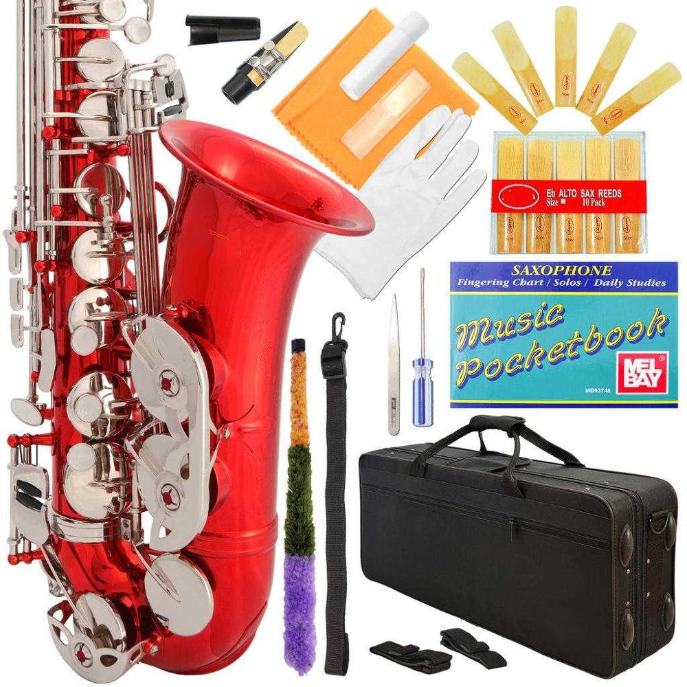 Professional Black-Gold Keys Eb E Flat Alto Saxophone