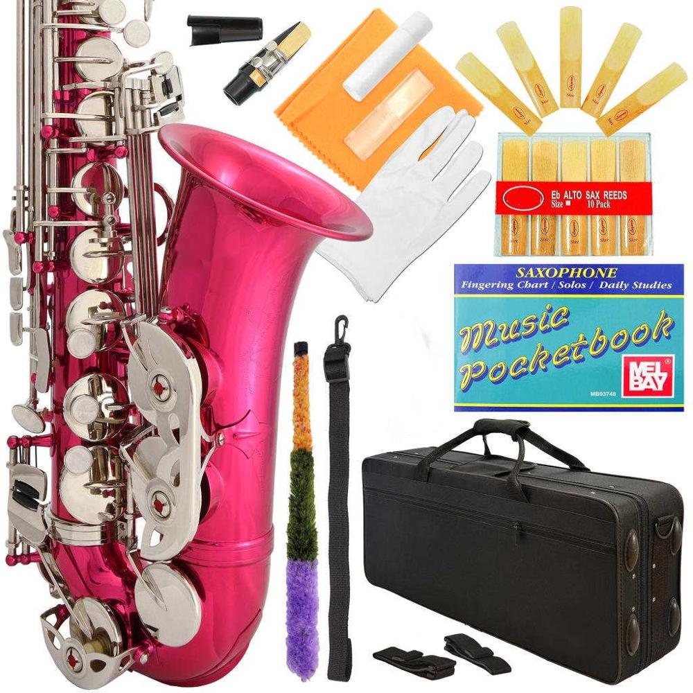 Professional Black-Gold Keys Eb E Flat Alto Saxophone