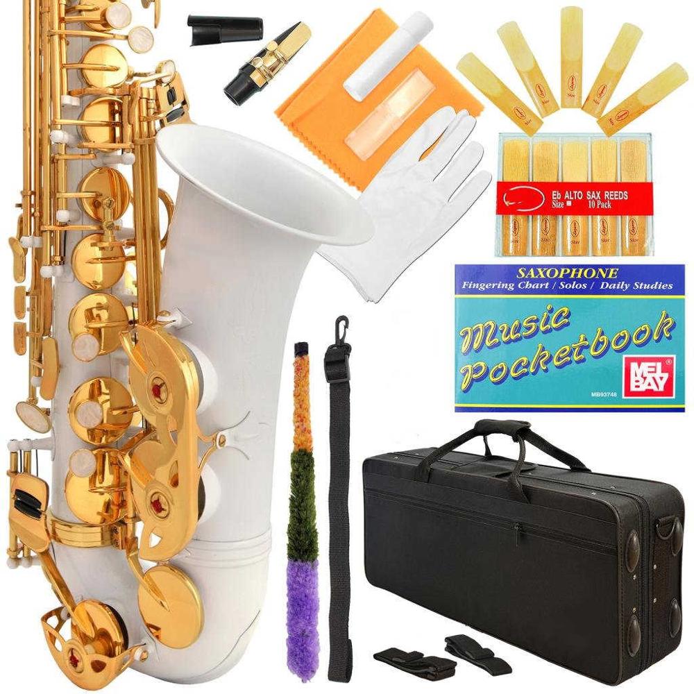 Professional Black-Gold Keys Eb E Flat Alto Saxophone