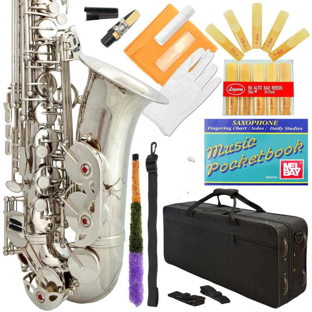 Professional Black-Gold Keys Eb E Flat Alto Saxophone