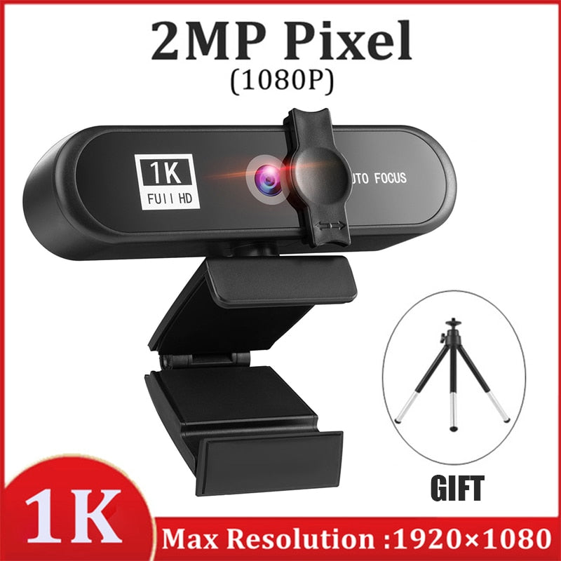New Ultra HD 4K Webcam With Microphone