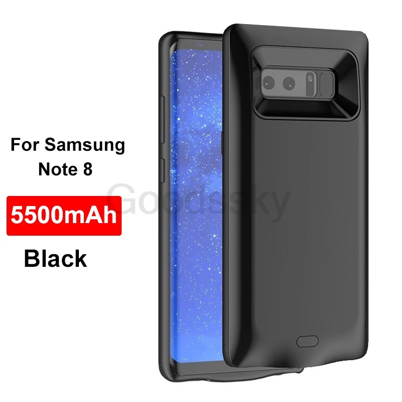 Charger Case For Samsung Galaxy Note 20 Ultra 8 9 10 S8 S9 S10 S20 S21 Plus S10e battery charger case charging Shockproof Case