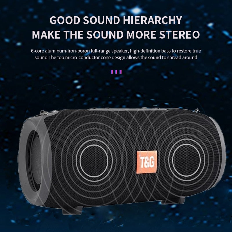 Bluetooth Speaker Bass Portable