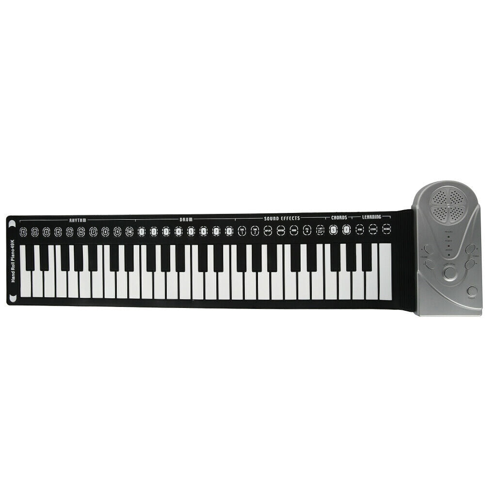 USB Hand Roll Up Piano Portable 49 Key