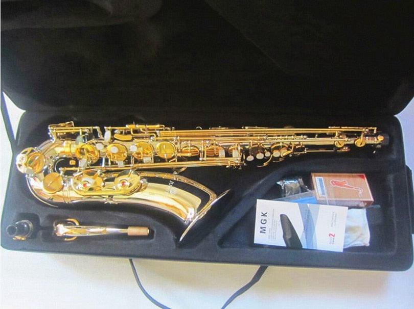 JUPITER Tenor Saxophone Silver nickel plating Gold Keys