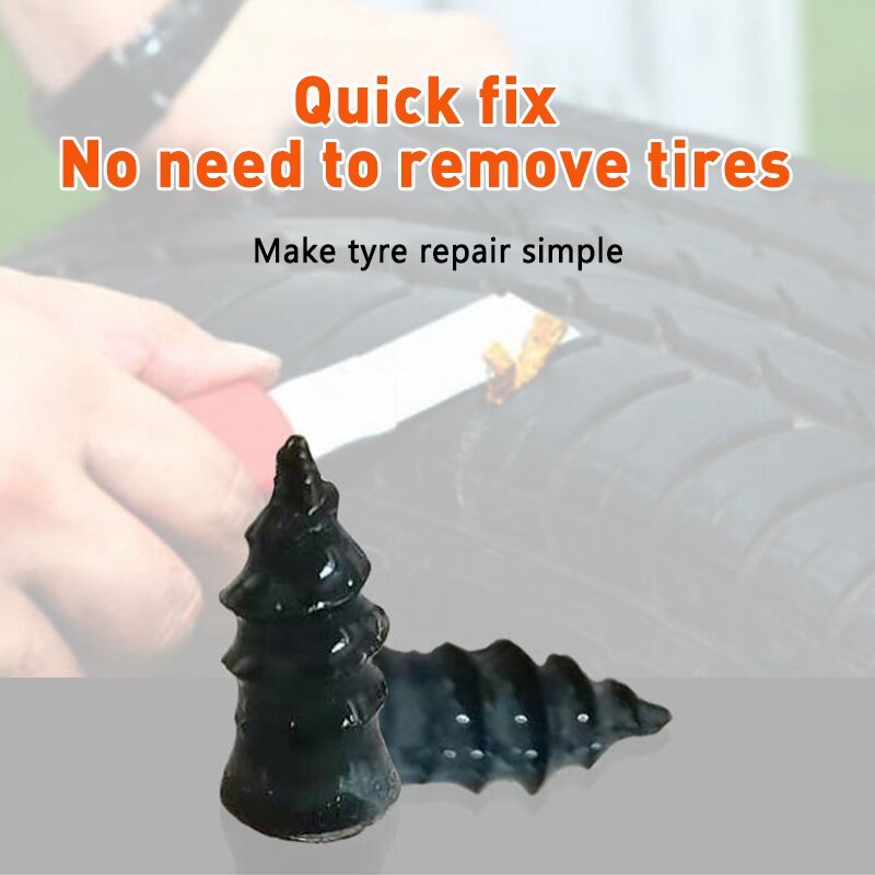 Auto Motorcycle Vacuum Tire Repair Nail Fast Repair Tool Self-service Tire Repair Nail 10/20PCS SAL99