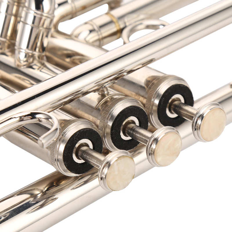 Professional Trumpet with Silver Mouthpiece Bb
