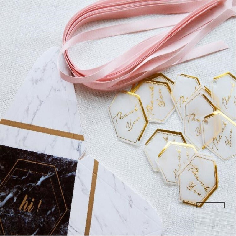 Pyramid Marble Candy Box