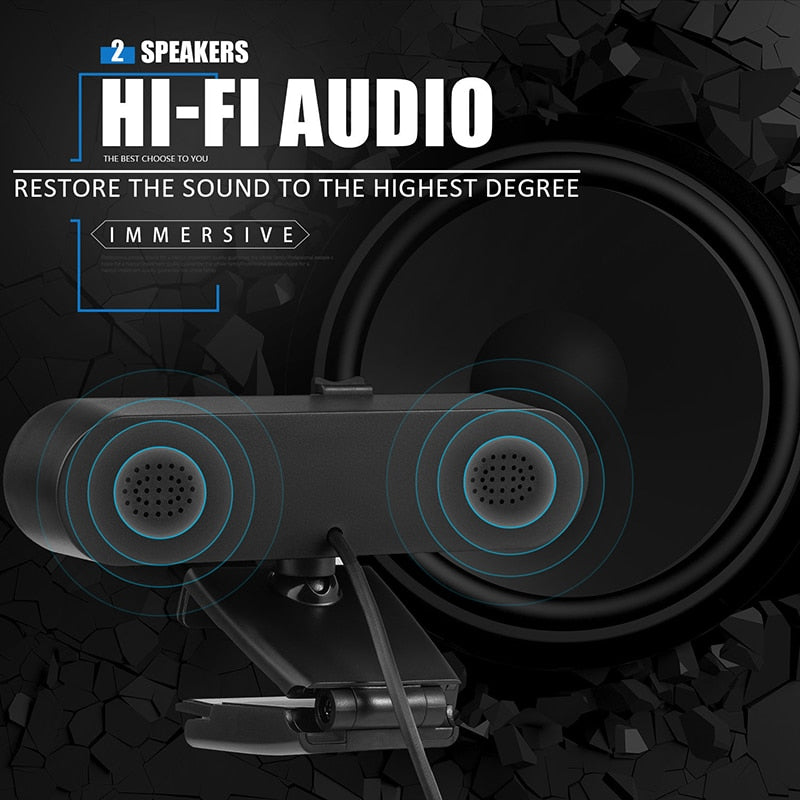 New Ultra HD 4K Webcam With Microphone