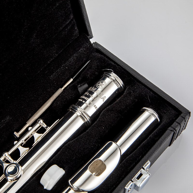 Top Japan Flute 271 382 Professional Cupronickel C Key 16 Hole Flute Silver Plated Musical Instruments With Case and Accessories