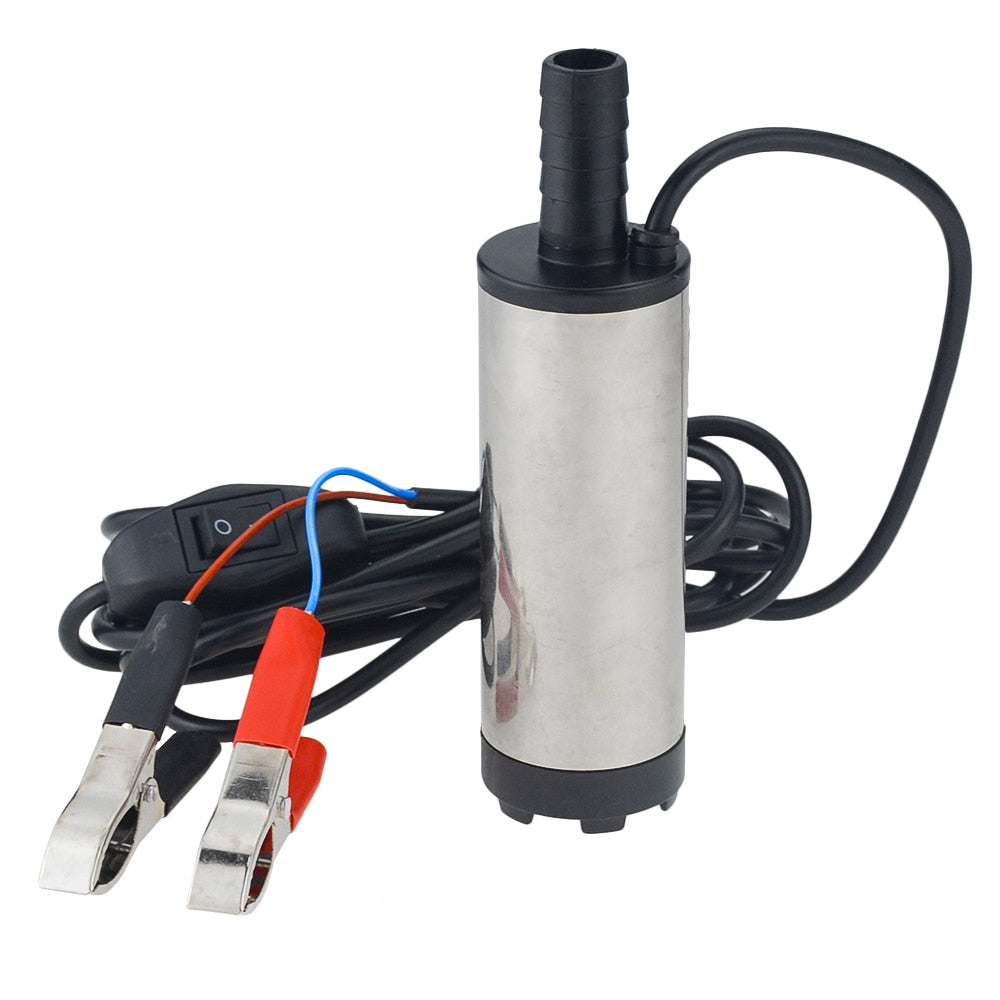 Portable Mini 12V Electric Submersible Pump For Diesel, Oil, Water