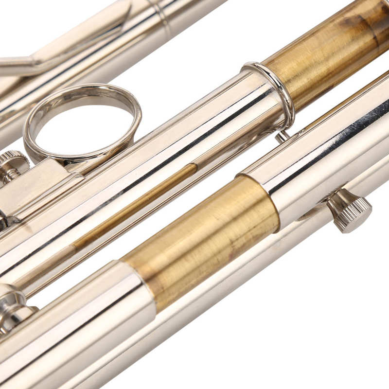 Professional Trumpet with Silver Mouthpiece Bb