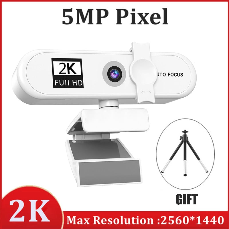 New Ultra HD 4K Webcam With Microphone