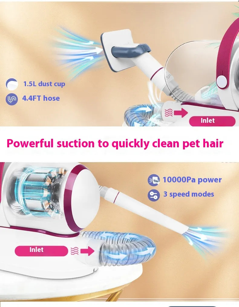 Pet Suction Hair Removal Machine