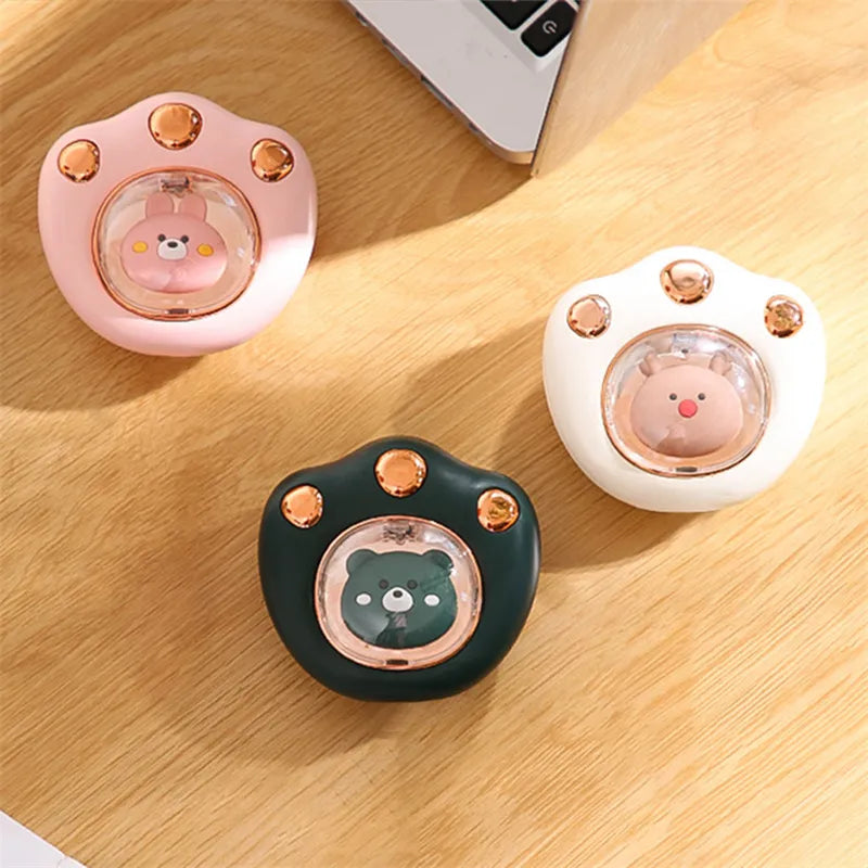 Mini Electric Hand Warmer Cat Paw Cute Claw Winter Heater Quick Heating USB Rechargeable Pocket Portable Small Mini Hands Warmer