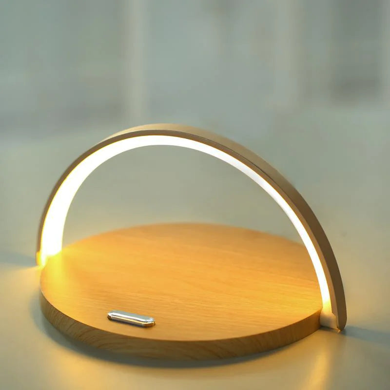 Rainbow LED Wireless Charging Phone Holder