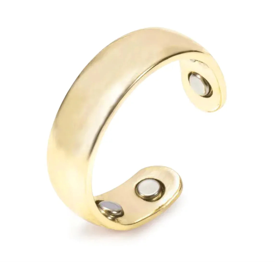 Adjustable Electroplated Copper Magnetic Ring