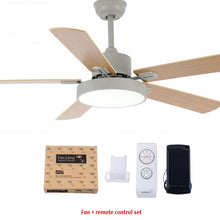 Load image into Gallery viewer, Modern pendant fan with light - Fan 42 52 inch
