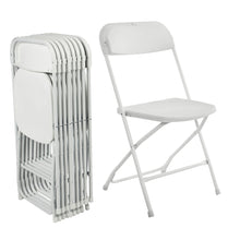 Load image into Gallery viewer, 5pcs Portable Plastic Folding Chairs
