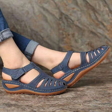Load image into Gallery viewer, Women&#39;s Summer Vintage Wedge Sandals
