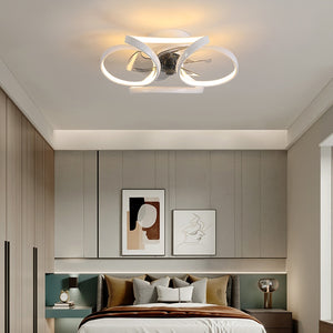 Nordic bedroom decor led lights for room ceiling fan