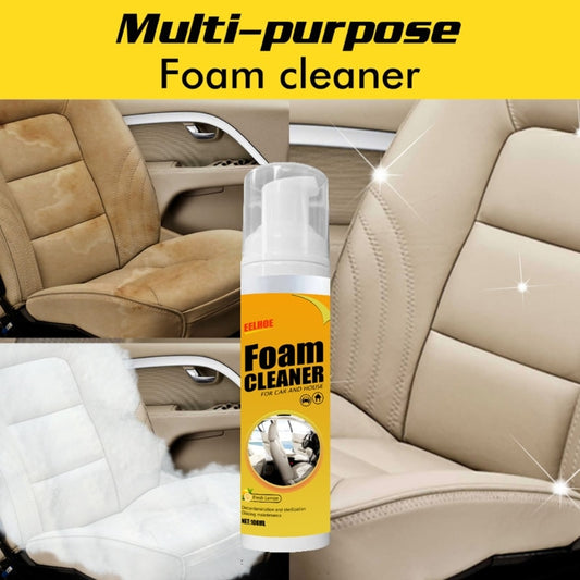 Powerful Foam Cleaner Tool Fast Acting Removers Household Must-have for Leather Seat Console Home Window Furniture