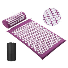 Load image into Gallery viewer, Home Gym Acupressure Mat and Pillow Set
