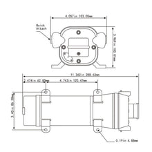 Load image into Gallery viewer, AC 110V 220V Diaphragm Water Pump Self-priming 40 PSI Pressure 4.5 GPM
