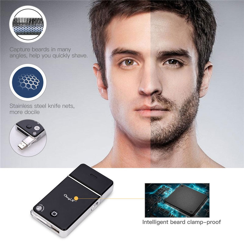 USB Rechargeable Electric Shaver, Shaving Machine For Men