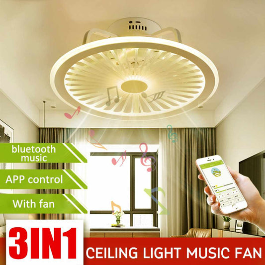 Ceiling fan with light LED lamp