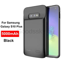 Load image into Gallery viewer, Charger Case For Samsung Galaxy Note 20 Ultra 8 9 10 S8 S9 S10 S20 S21 Plus S10e battery charger case charging Shockproof Case
